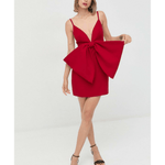 Catwalk Doll Dress With Maxi Bow - Endless - UAE Rental and Resale for Women's Fashion