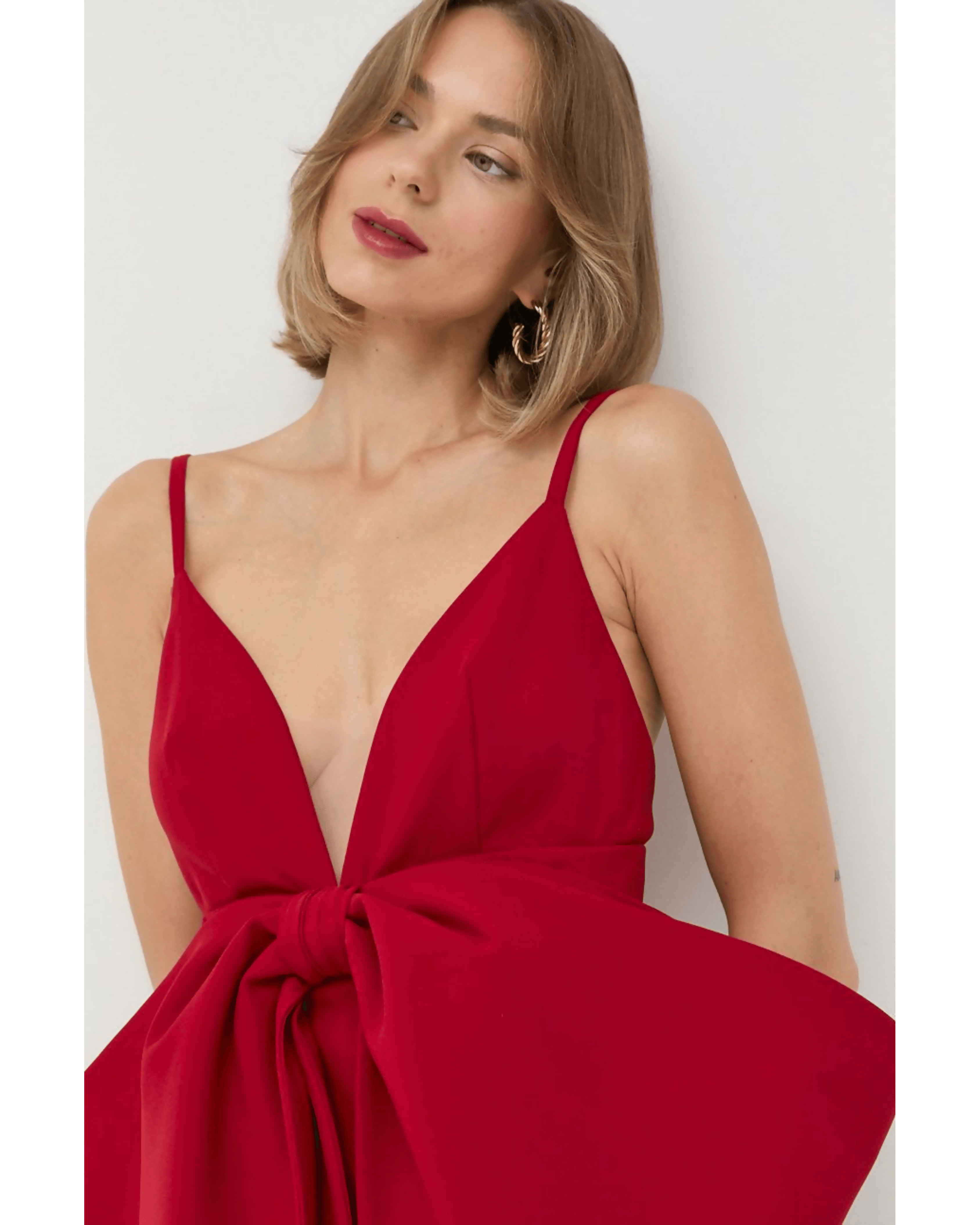 Catwalk Doll Dress With Maxi Bow - Endless - UAE Rental and Resale for Women's Fashion