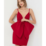 Catwalk Doll Dress With Maxi Bow - Endless - UAE Rental and Resale for Women's Fashion