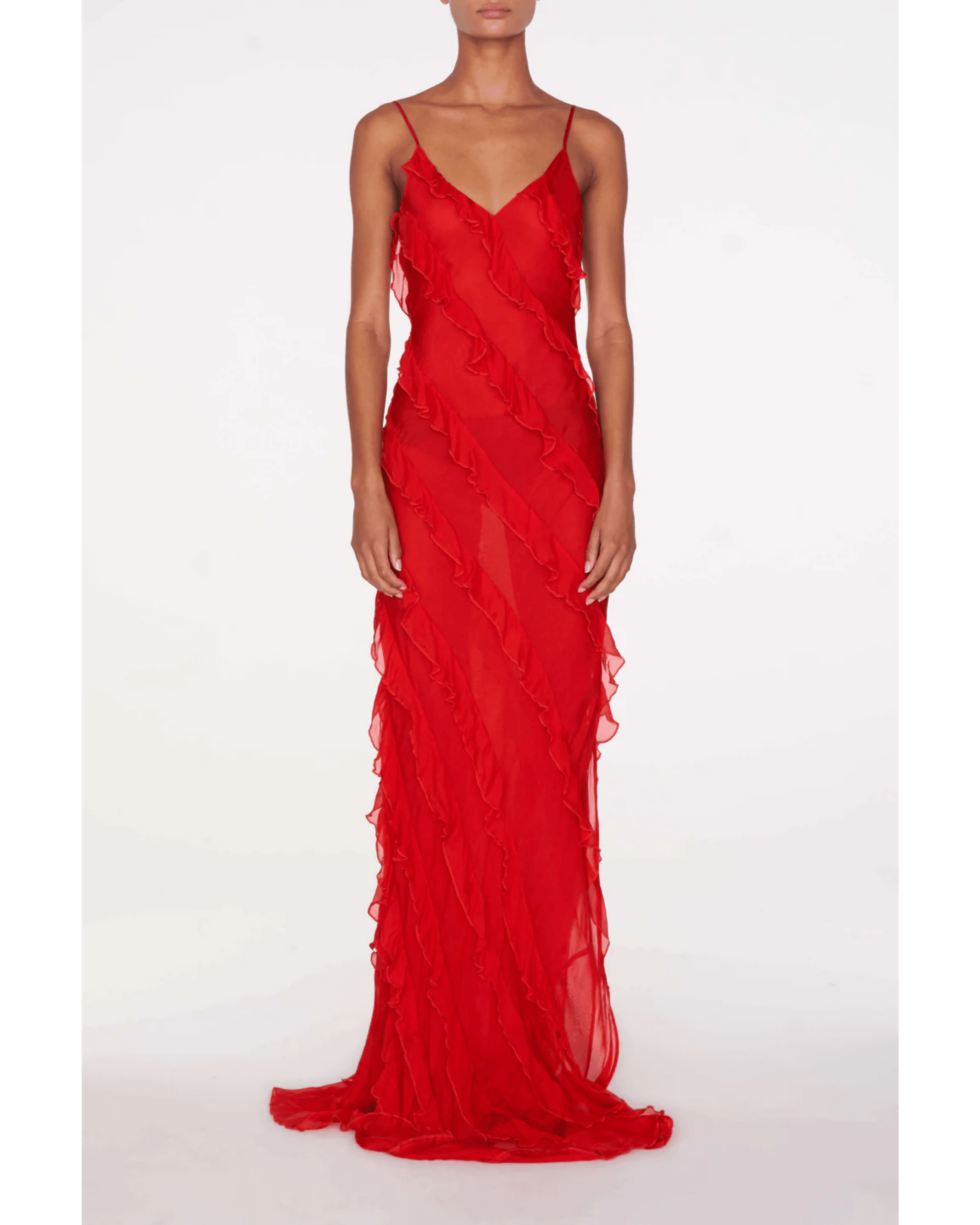 Cecelia Dress Red - Endless - UAE Rental and Resale for Women's Fashion