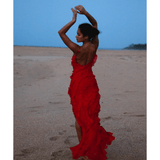 Cecelia Dress Red - Endless - UAE Rental and Resale for Women's Fashion