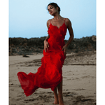 Cecelia Dress Red - Endless - UAE Rental and Resale for Women's Fashion