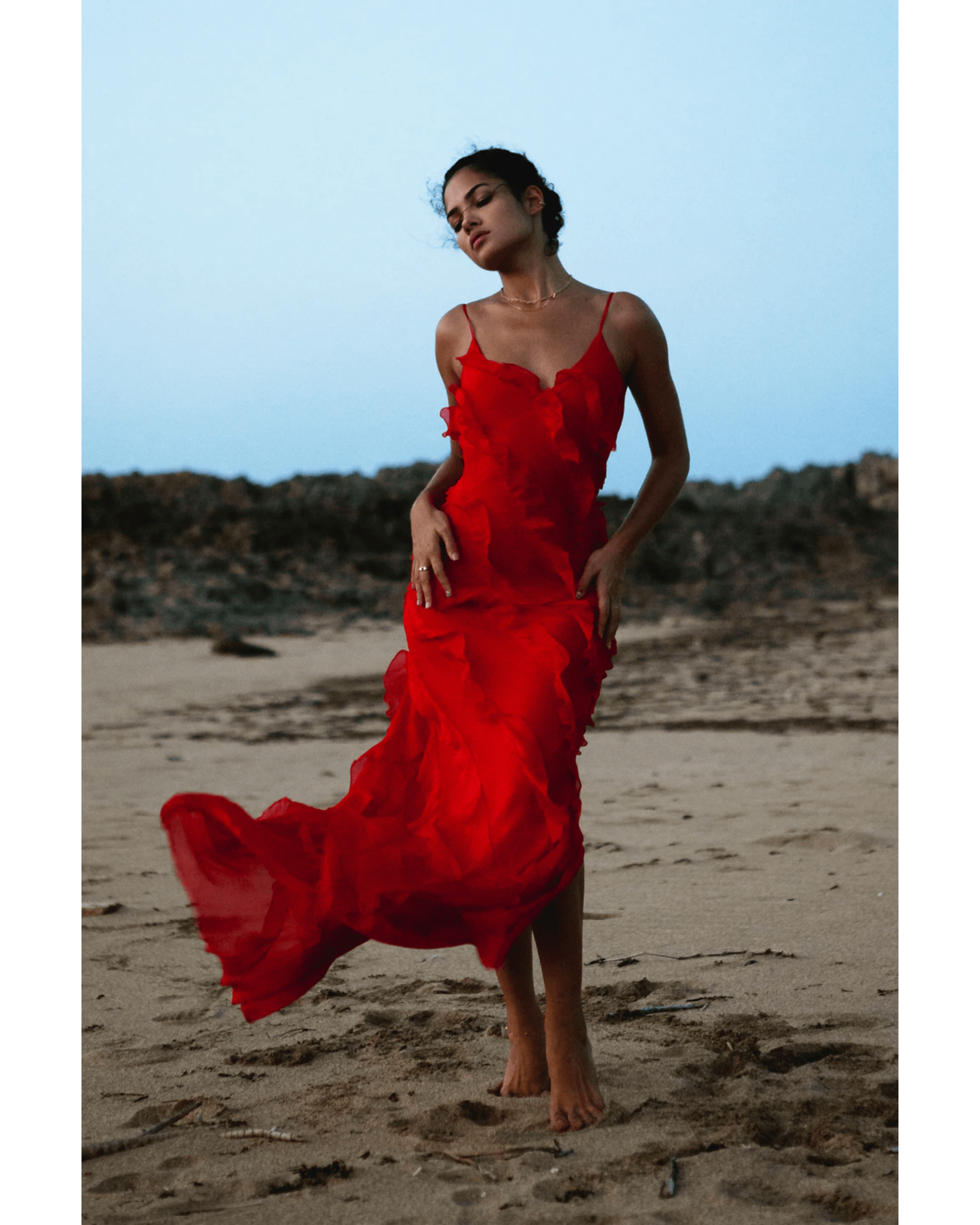 Cecelia Dress Red - Endless - UAE Rental and Resale for Women's Fashion