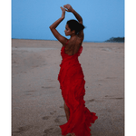 Cecelia Dress Red - Endless - UAE Rental and Resale for Women's Fashion