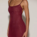 Celandine Embellished Backless Maxi Dress