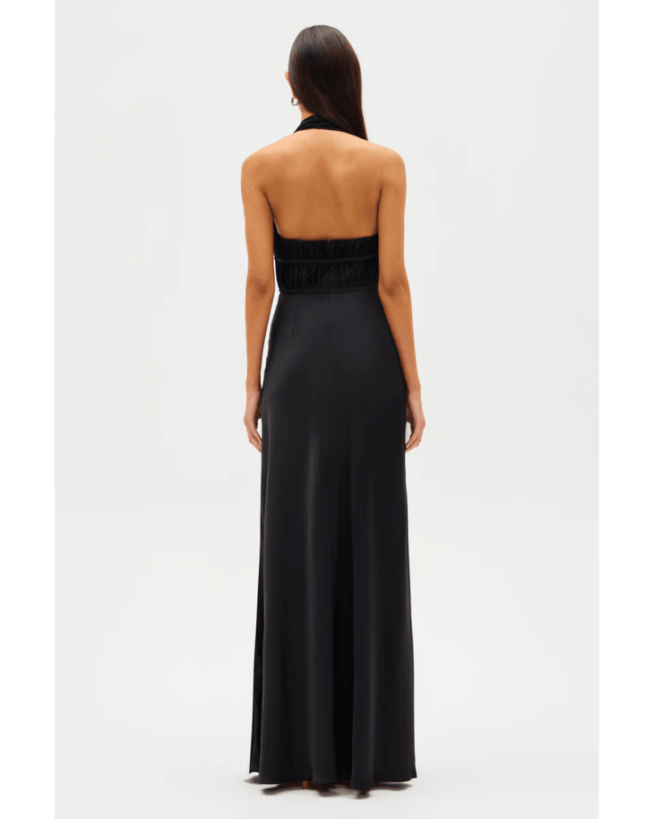 Celine Satin Maxi Dress - Endless - UAE Rental and Resale for Women's Fashion