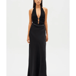 Celine Satin Maxi Dress - Endless - UAE Rental and Resale for Women's Fashion