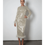 Champagne Dress - Endless - UAE Rental and Resale for Women's Fashion