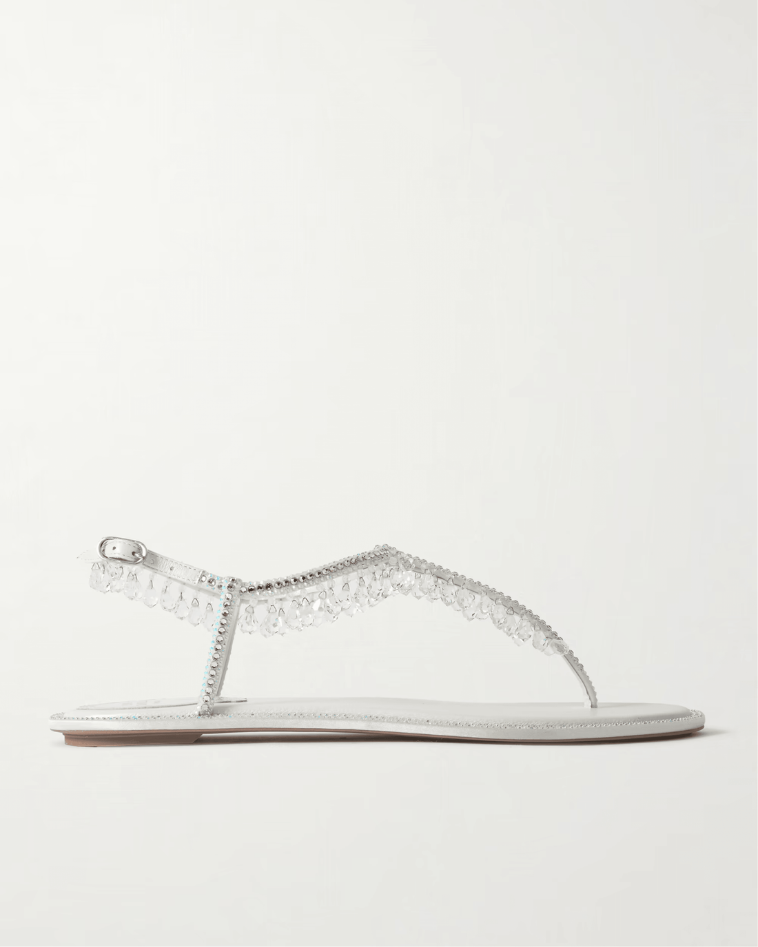 Chandelier Crystal-embellished Satin Sandals - Endless - UAE Rental and Resale for Women's Fashion
