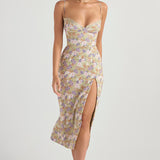 Charlotte Peony Print Midi Sundress