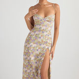 Charlotte Peony Print Midi Sundress