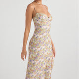Charlotte Peony Print Midi Sundress