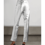 Charlotte Metallic Leather Straight-leg Pants - Endless - UAE Rental and Resale for Women's Fashion