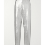 Charlotte Metallic Leather Straight-leg Pants - Endless - UAE Rental and Resale for Women's Fashion