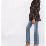Checked Double-Breasted Blazer - Endless - UAE Rental and Resale for Women's Fashion