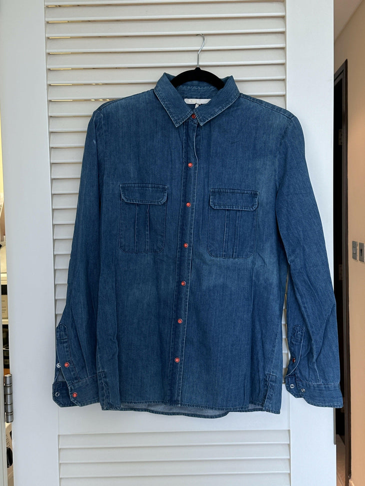 Chianti Denim Long Sleeve - Endless - UAE Rental and Resale for Women's Fashion