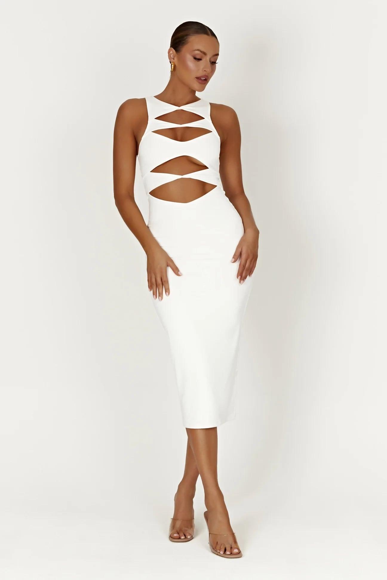 Chloe Cut Out Dress - Endless - UAE Rental and Resale for Women's Fashion