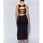 Chloe Cut Out Maxi Dress - Endless - UAE Rental and Resale for Women's Fashion