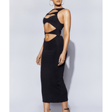 Chloe Cut Out Maxi Dress - Endless - UAE Rental and Resale for Women's Fashion