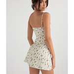 Christiana Garden Print Mini Dress - Endless - UAE Rental and Resale for Women's Fashion