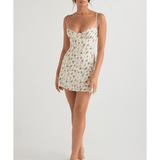 Christiana Garden Print Mini Dress - Endless - UAE Rental and Resale for Women's Fashion