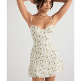 Christiana Garden Print Mini Dress - Endless - UAE Rental and Resale for Women's Fashion