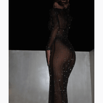 Ciaran Long Sleeve Maxi Dress - Endless - UAE Rental and Resale for Women's Fashion