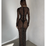 Ciaran Long Sleeve Maxi Dress - Endless - UAE Rental and Resale for Women's Fashion