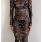 Ciaran Long Sleeve Maxi Dress - Endless - UAE Rental and Resale for Women's Fashion