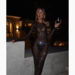Ciaran Long Sleeve Maxi Dress - Endless - UAE Rental and Resale for Women's Fashion