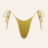 Cindy Bikini Bottom Reversible Green