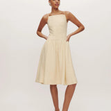 Clarabelle Linen Dress - Endless - UAE Rental and Resale for Women's Fashion