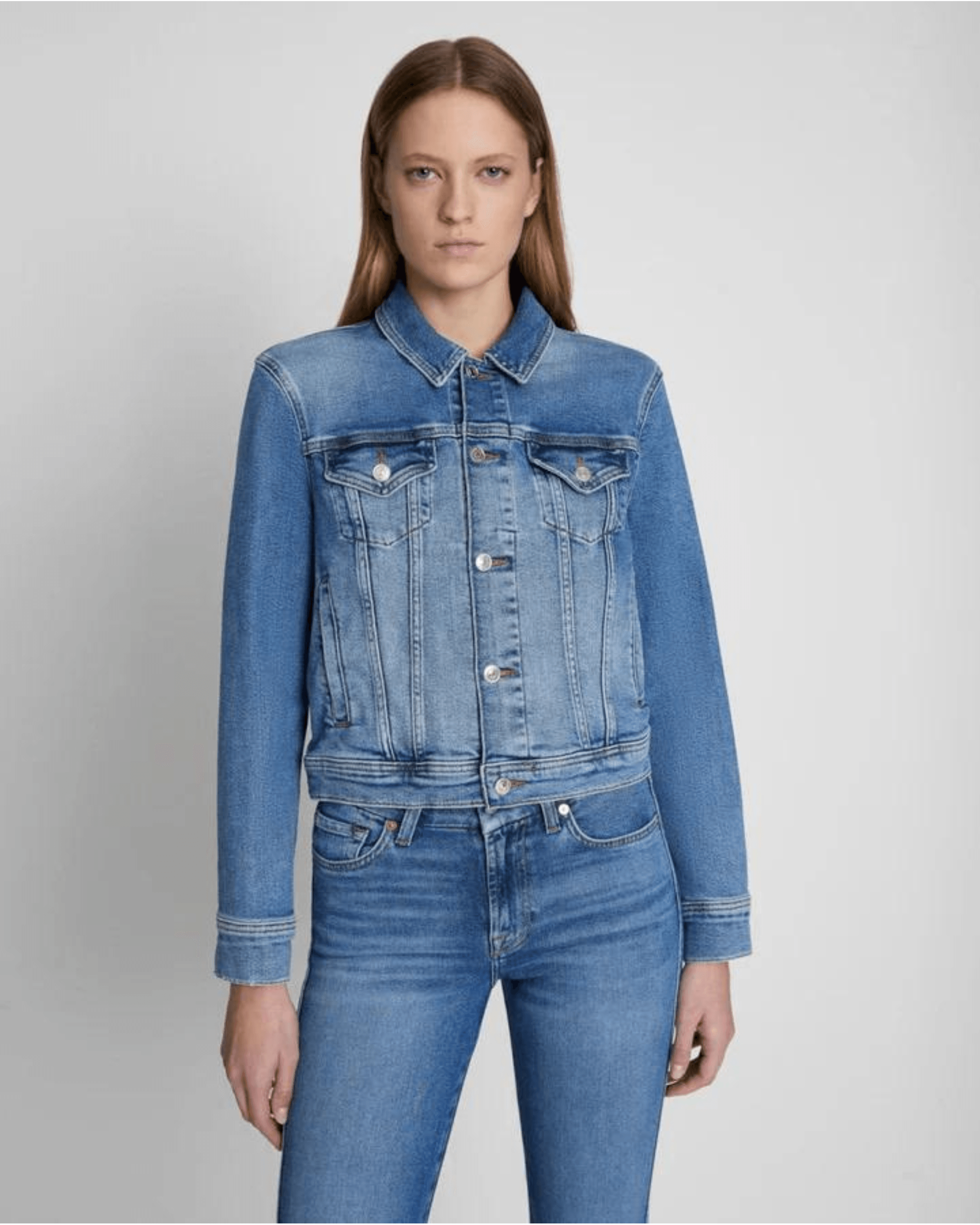 Classic Trucker Jacket - Endless - UAE Rental and Resale for Women's Fashion