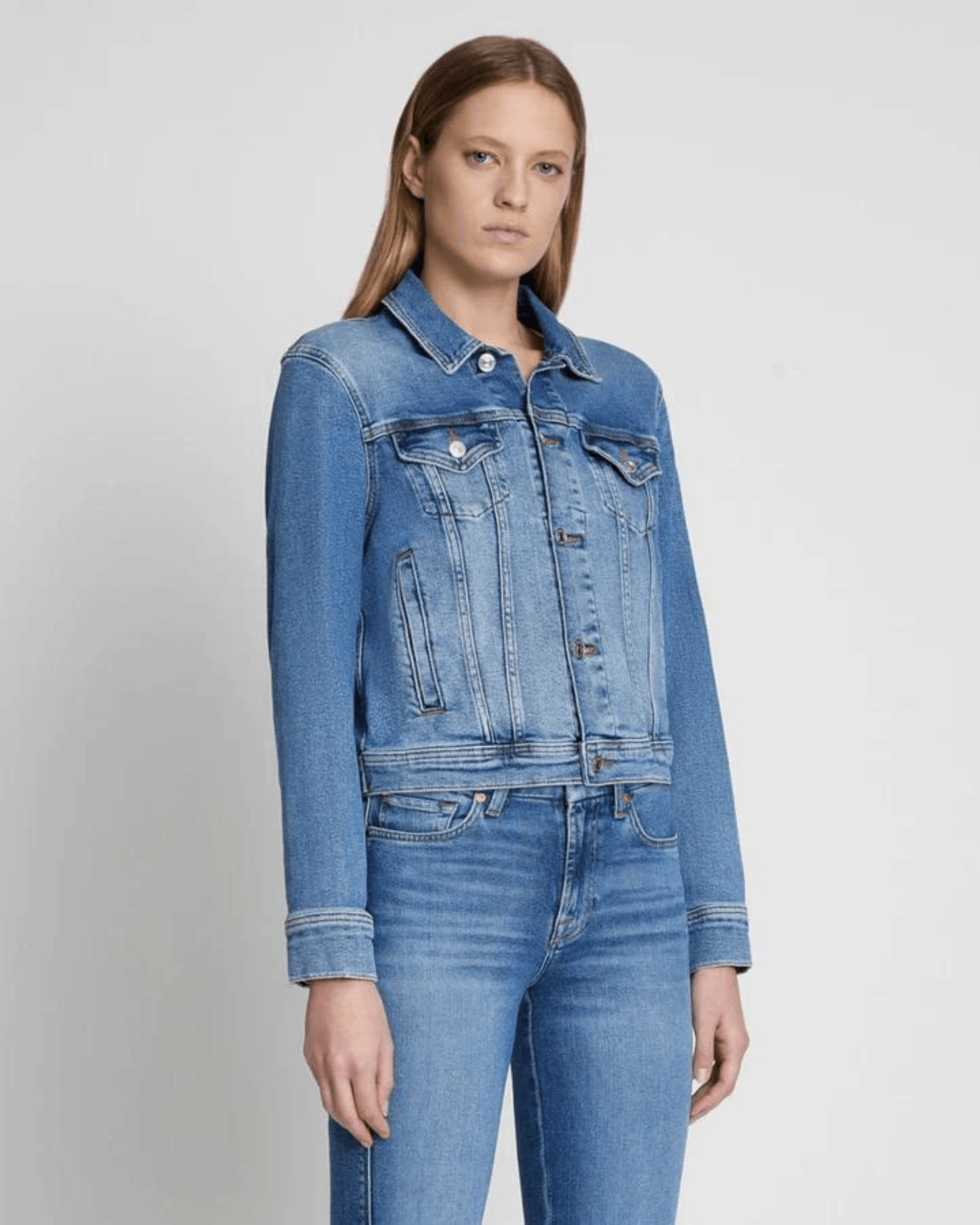 Classic Trucker Jacket - Endless - UAE Rental and Resale for Women's Fashion
