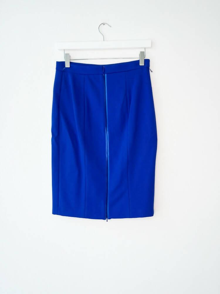 Cobalt Pencil Skirt - Endless