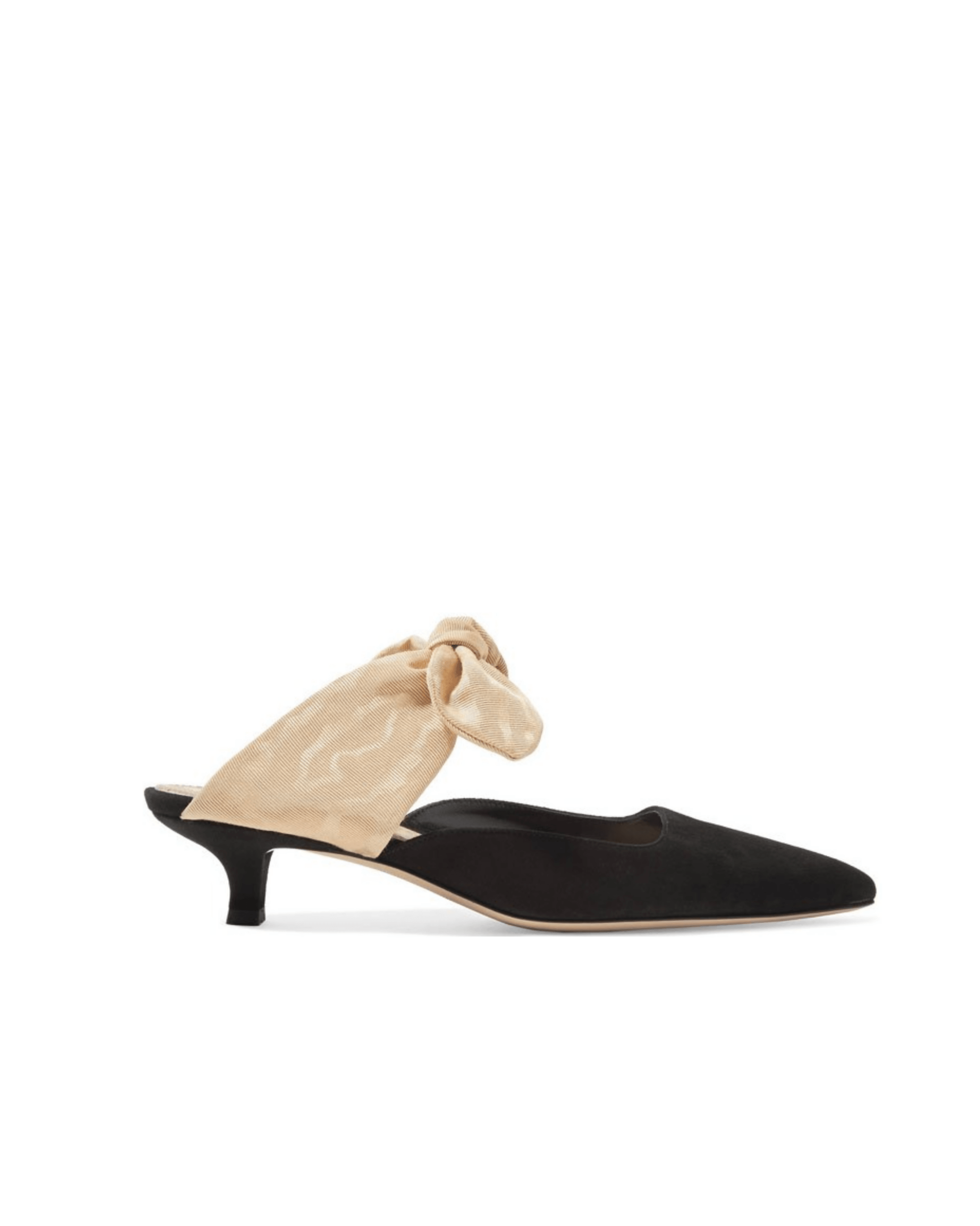 Coco Suede And Moire Mules - Endless - UAE Rental and Resale for Women's Fashion