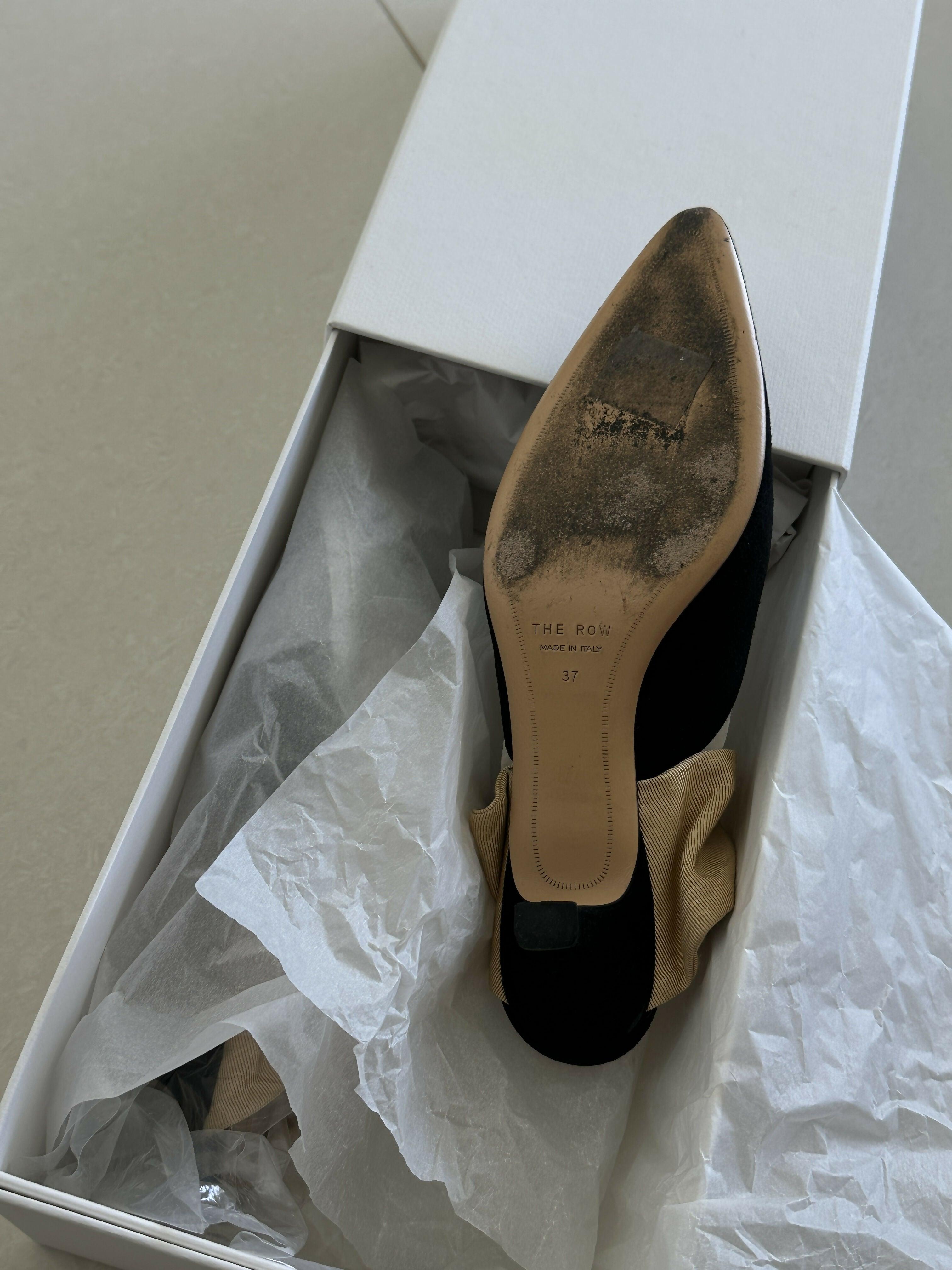 Coco Suede And Moire Mules - Endless - UAE Rental and Resale for Women's Fashion