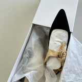 Coco Suede And Moire Mules - Endless - UAE Rental and Resale for Women's Fashion