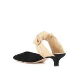 Coco Suede And Moire Mules - Endless - UAE Rental and Resale for Women's Fashion