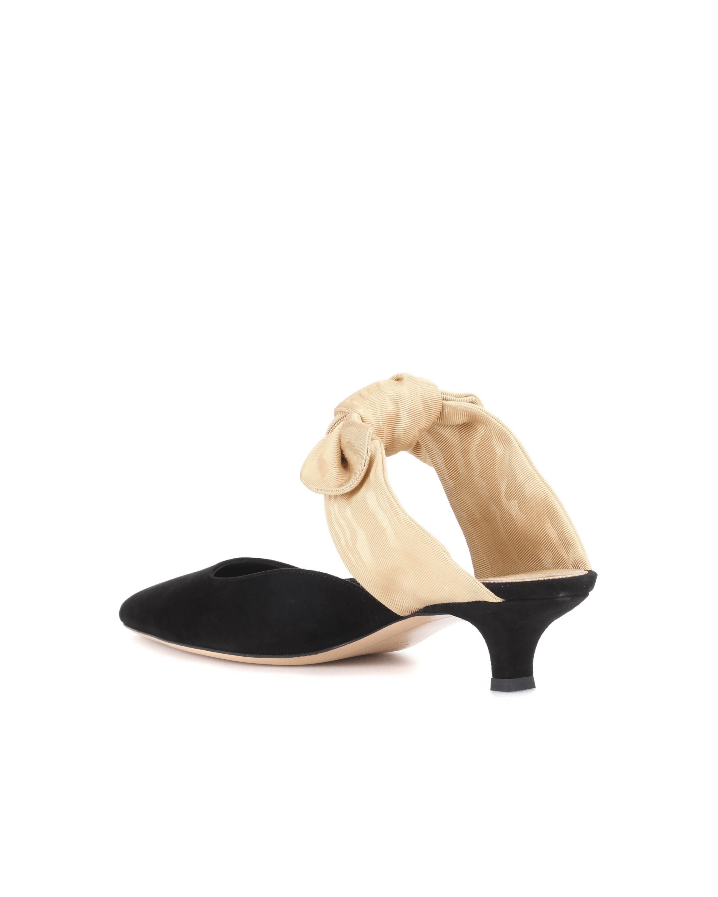 Coco Suede And Moire Mules - Endless - UAE Rental and Resale for Women's Fashion