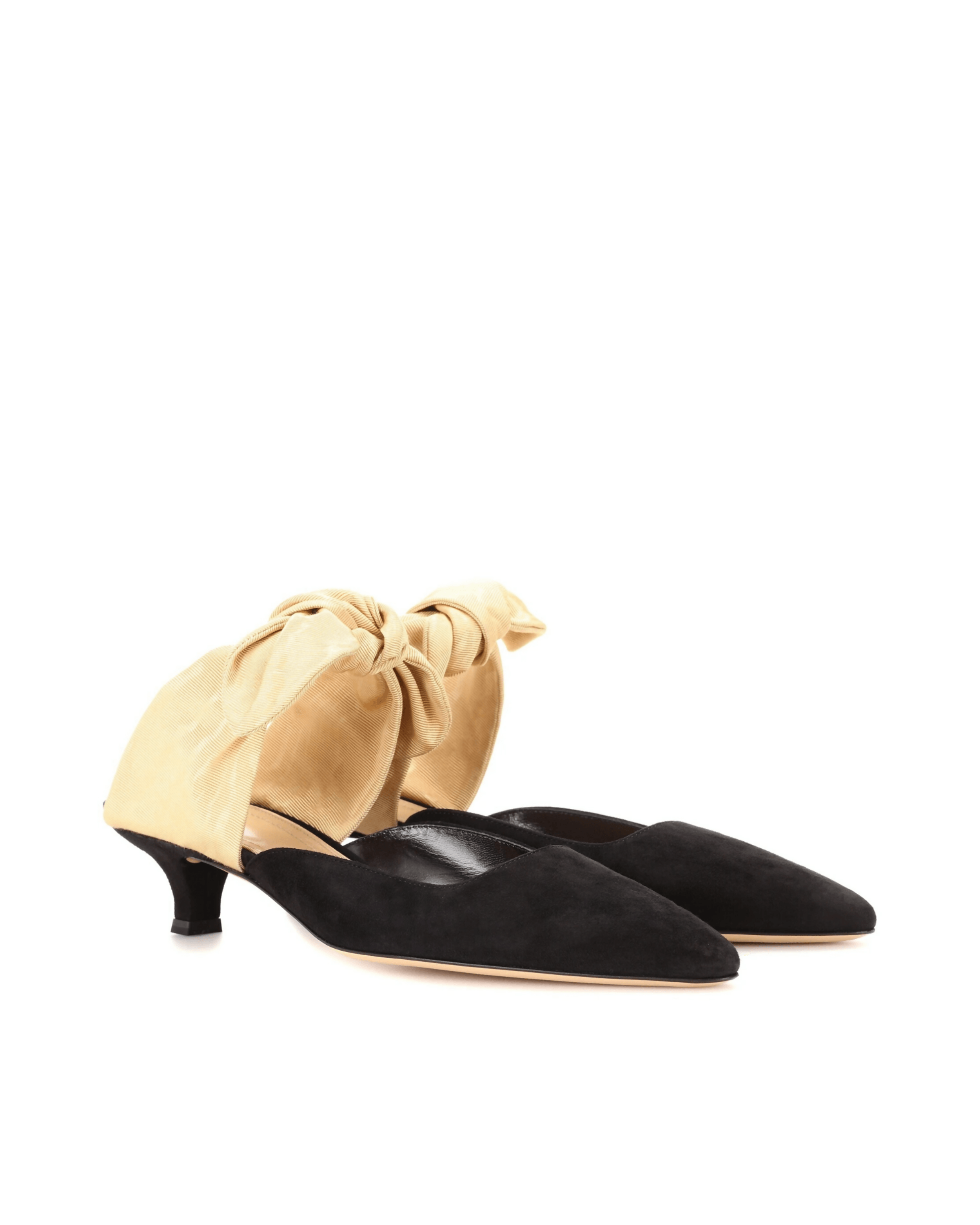 Coco Suede And Moire Mules - Endless - UAE Rental and Resale for Women's Fashion