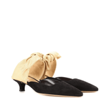 Coco Suede And Moire Mules - Endless - UAE Rental and Resale for Women's Fashion
