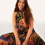 Colourful Sleeveless Jumpsuit - Endless - UAE Rental and Resale for Women's Fashion