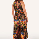Colourful Sleeveless Jumpsuit - Endless - UAE Rental and Resale for Women's Fashion