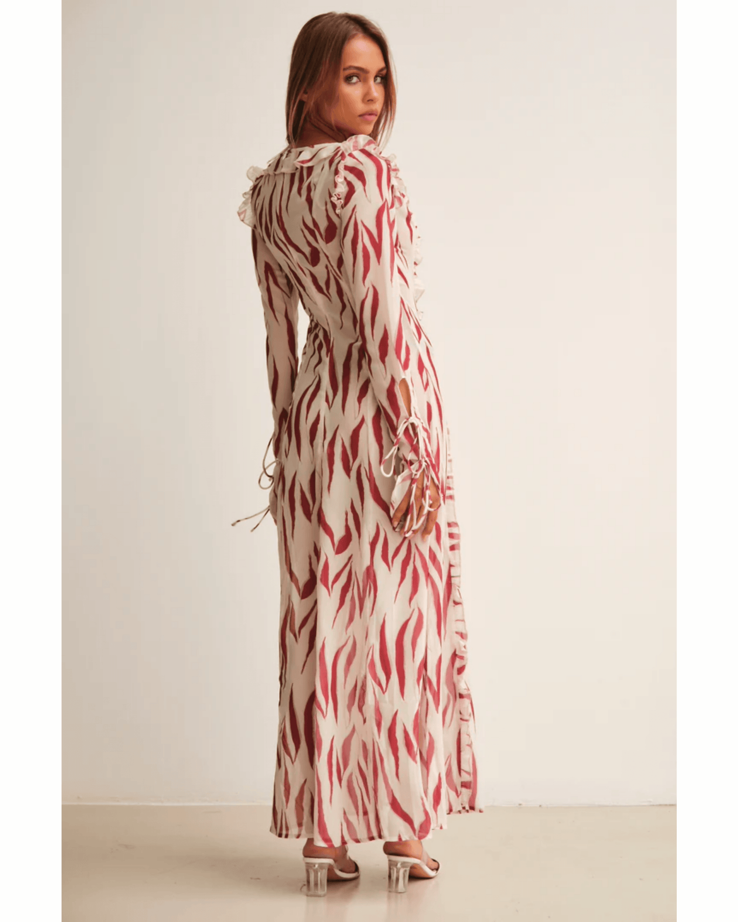 Constance Zebra Midi/Maxi Dress - Endless