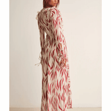 Constance Zebra Midi/Maxi Dress - Endless - UAE Rental and Resale for Women's Fashion