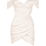 Coraline Ivory Satin Corset Dress - Endless - UAE Rental and Resale for Women's Fashion