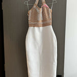 Cornelia Pearl Halter Bandage Dress - Endless - UAE Rental and Resale for Women's Fashion