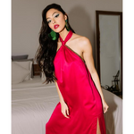 Cosima Knotted High Slit Dress - Endless - UAE Rental and Resale for Women's Fashion