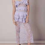 Cosmic Midi Lace Dress - Endless - UAE Rental and Resale for Women's Fashion